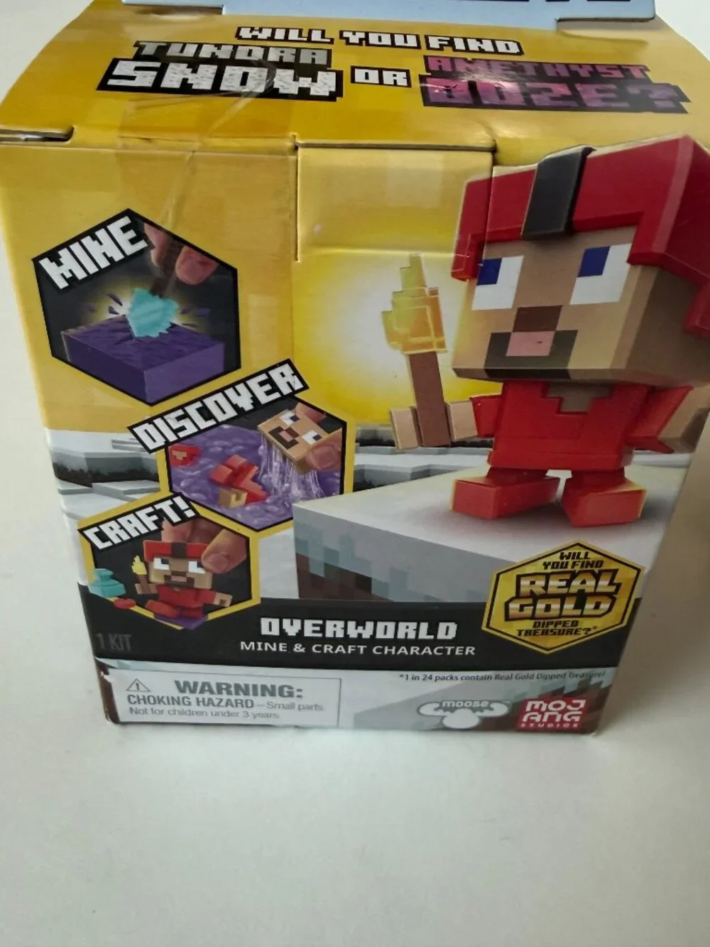 Minecraft Lot of 2 Caves & Cliffs Cave Adventure Overworld Mine Powder Snow NEW